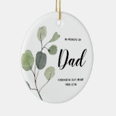 Geheugen van pap Greenery Ornament kerstcadeautjes (Rechts)