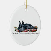 Geheugen van Scottish Terrier Keramisch Ornament (Rechts)
