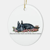 Geheugen van Scottish Terrier Keramisch Ornament (Links)