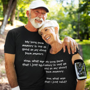 Geheugen vervalt donker Unisex T-shirt