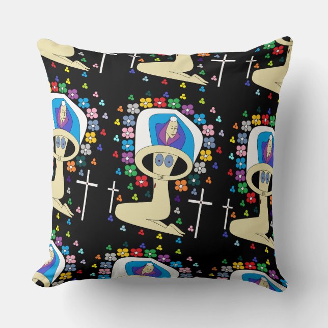 GEHEUGEN VOOR DE BLESSEERDE VIRGIN MARY KUSSEN (Voorkant)