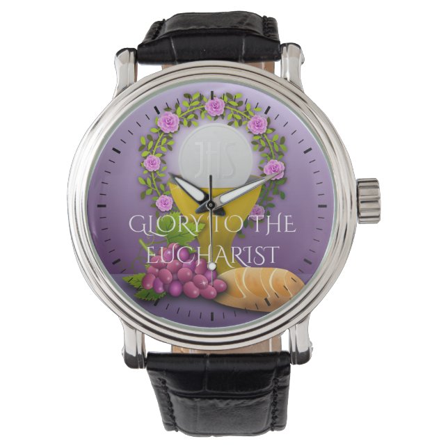 GEHEUGEN VOOR DE EUCHARIST HORLOGE (Voorkant)