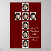 GEHEUGEN VOOR DE GESPECREERDE EN IMMACULEERDE HARE POSTER (Voorkant)