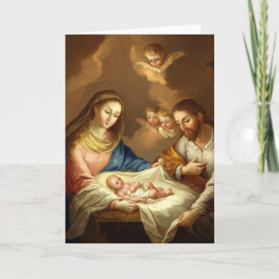 GEHEUGEN VOOR DE HOLY FAMILIE FEESTDAGEN KAART