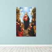 GEHEUGEN VOOR DE IMMACULERE CONCEPTIE CANVAS AFDRUK (Insitu (Houten vloer))