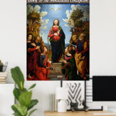 GEHEUGEN VOOR DE IMMACULERE CONCEPTIE POSTER (Thuiskantoor)