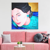 GEHEUGEN VOOR DE VIRGIN MARY CANVAS AFDRUK (Insitu (Woonkamer))