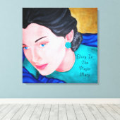 GEHEUGEN VOOR DE VIRGIN MARY CANVAS AFDRUK (Insitu (Houten vloer))