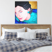 GEHEUGEN VOOR DE VIRGIN MARY CANVAS AFDRUK (Insitu (Slaapkamer))