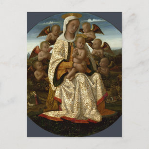 GEHEUGEN VOOR JESUS EN MARY BRIEFKAART