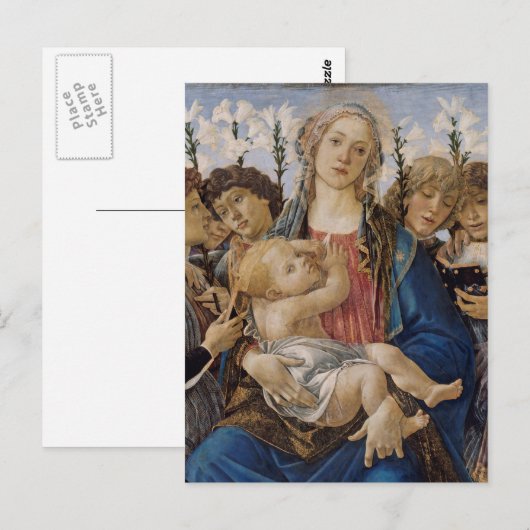 GEHEUGEN VOOR JESUS EN MARY BRIEFKAART (Voorkant / Achterkant)