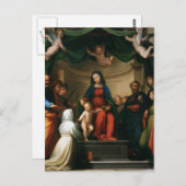 GEHEUGEN VOOR JESUS EN MARY BRIEFKAART (Voorkant / Achterkant)