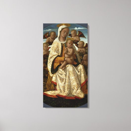 GEHEUGEN VOOR JESUS EN MARY CANVAS AFDRUK (Voorkant)