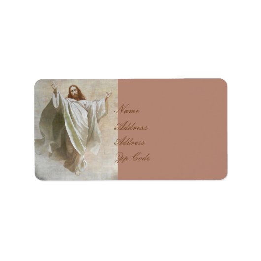 GEHEUGEN VOOR JESUS ETIKET (Voorkant)