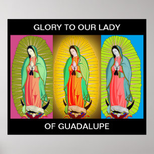 GEHEUGEN VOOR ONZE LADY VAN GUADALUPE-POSTER POSTER