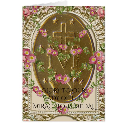 GEHEUGEN VOOR ONZE LADY VAN HET MIRACULOUS MEDAL (Voorkant)