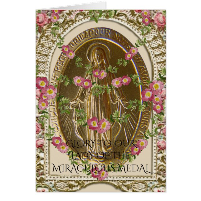 GEHEUGEN VOOR ONZE LADY VAN HET MIRACULOUS MEDAL (Voorkant)