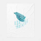 Geheugen wordt schatten fleece deken (Voorkant)