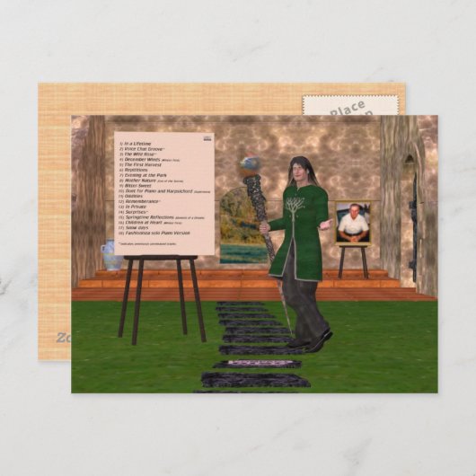 Geheugenbaan 2 briefkaart (Voorkant / Achterkant)