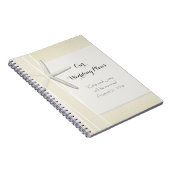 Geheugenboek Bayside Beach Thed Wedding Planner Notitieboek (Rechterzijde)
