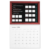 Geheugenboek van mijn schooljaren kalender (Jan 2026)