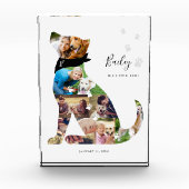 Geheugend geheugen Dog Photo Collage Pet Memorial Fotoblokken (Voorkant)