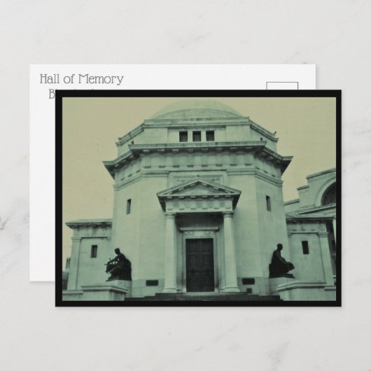 Geheugenhal Briefkaart (Voorkant / Achterkant)
