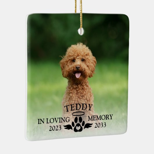 Geheugenherinnering foto foto foto foto foto foto  keramisch ornament (Rechts)