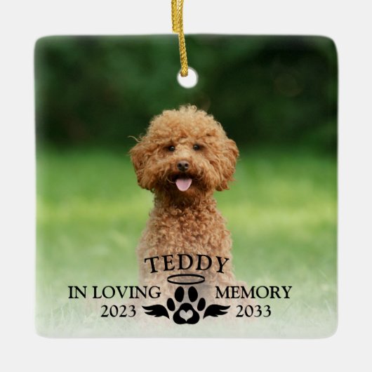 Geheugenherinnering foto foto foto foto foto foto  keramisch ornament (Voorkant)