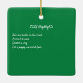 Geheugenjaar Belangrijkste kenmerken van de Magisc Keramisch Ornament (Achterkant)