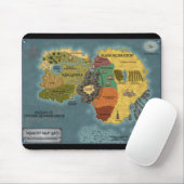 Geheugenkaart Land Mousepad Muismat (Met muis)