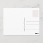 Geheugenkaart voor wensen briefkaart (Achterkant)