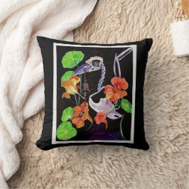 Geheugenkaarten Autumn Vibes Raven skeleton Poster Kussen