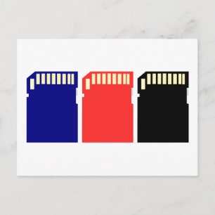 Geheugenkaarten - SD-geheugenkaart Briefkaart