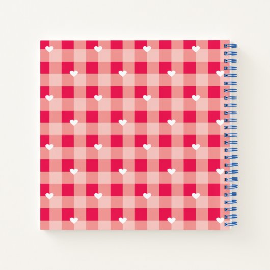 Geheugenkookboek van een aangepast paar (foto toev notitieboek (Achterkant)