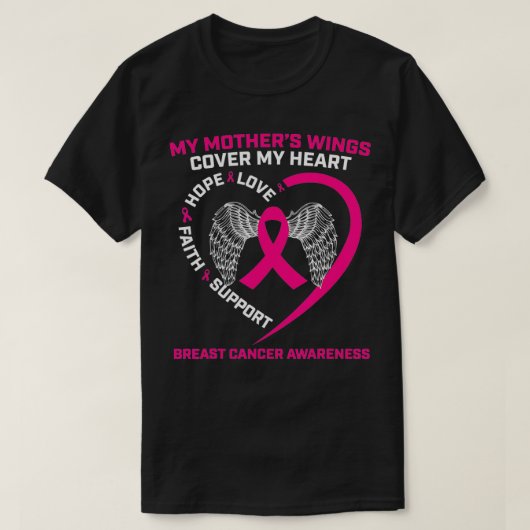 Geheugenliefhebbers Moeder Roze Borstkanker T-shirt (Design voorkant)