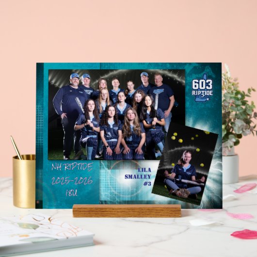 Geheugenmat Acryl Foto & Stand Bord (Huwelijk)