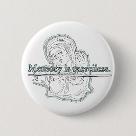 geheugenmoordenaar ronde button 5,7 cm