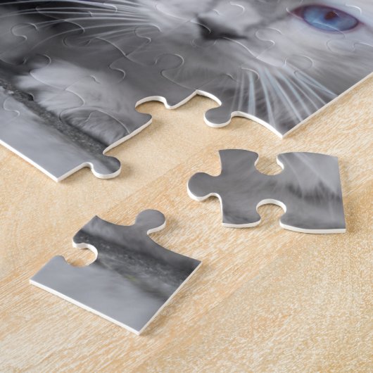 Geheugenmozaïek: aangepaste familiefoto puzzel legpuzzel (Zijkant)