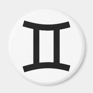 Geheugenpictogram van Gemini Zodiac Magneet