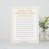 Geheugenspel met baby [Gulden spaarpjes] Briefhoofd (Staand voorkant)