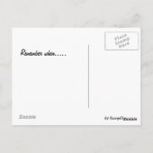 Geheugenstrook-postkaart Briefkaart (Achterkant)