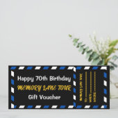 Geheugenstrook tour cadeaubon nostalgische momente (Staand voorkant)