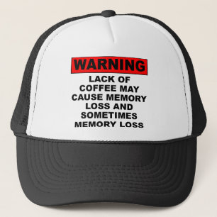 Geheugenverlies Grappige Koffie Bal Cap Hoed Trucker Pet