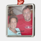 Geheugenversiering Metalen Ornament (Links)