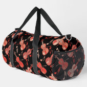 Gehoekte viool en Muzieknoten Plunjezak (Rechterhoek)