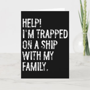 Geholpen Op Een Schip Met Mijn Familie Cruise Grap Kaart