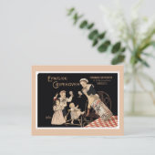 gehomogeniseerde melk adverteren briefkaart (Staand voorkant)