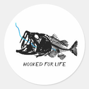 GEHOOGD VOOR LEVEN RONDE STICKER