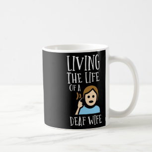 Gehoor - Doof - Niet in staat om te horen - Doof b Koffiemok